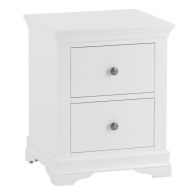 See more information about the Swafield Large Bedside White & Pine 2 Drawers